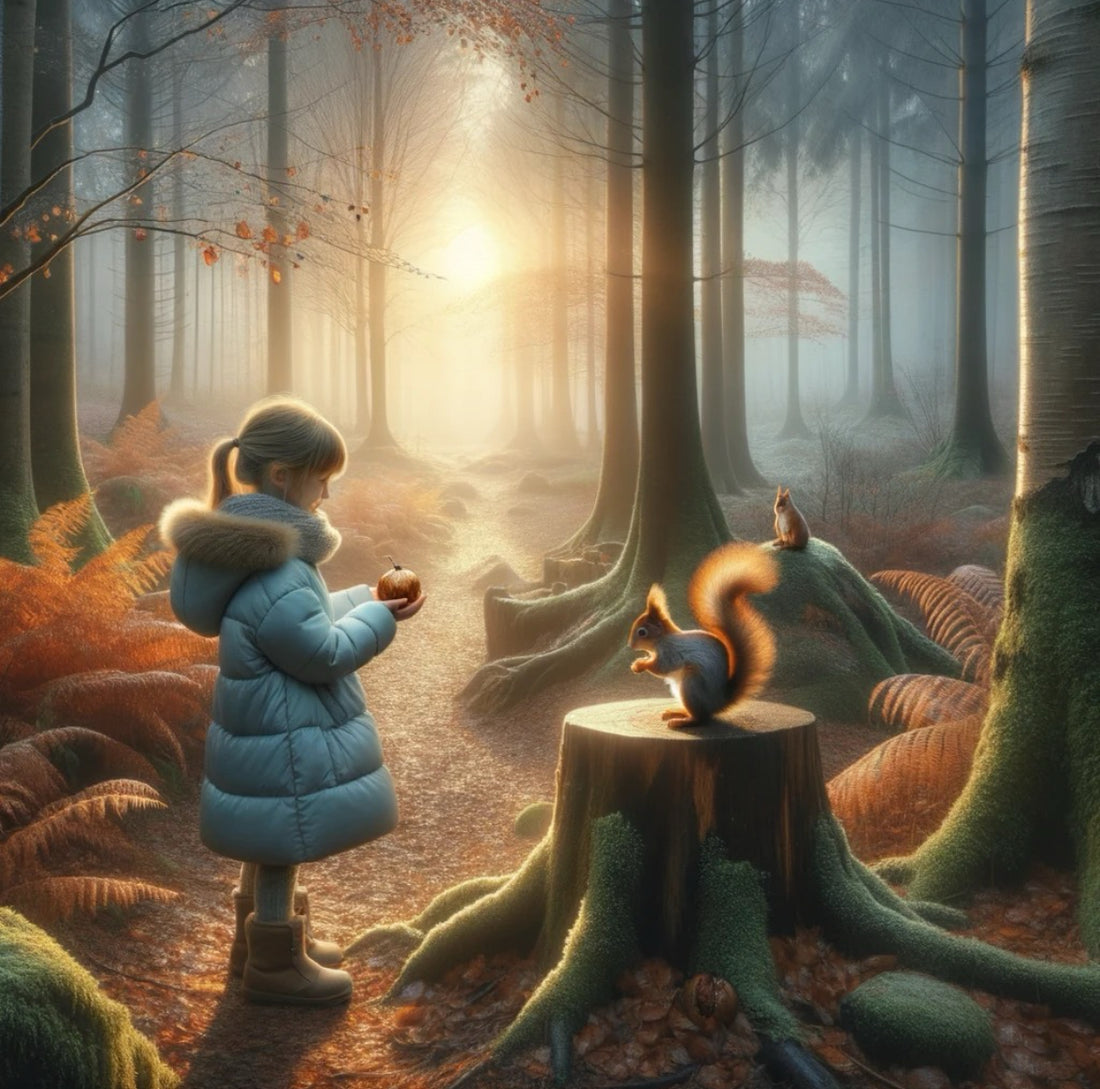 La Magie de Novembre : L'aventure d'Anna et la Forêt Secrète